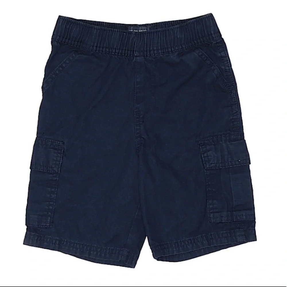 Children’s Place navy blue cargo shorts toddler 4T casual clothes kids